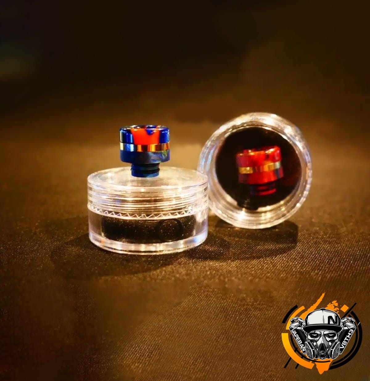 510 Drip Tip Resin Blue & Red
