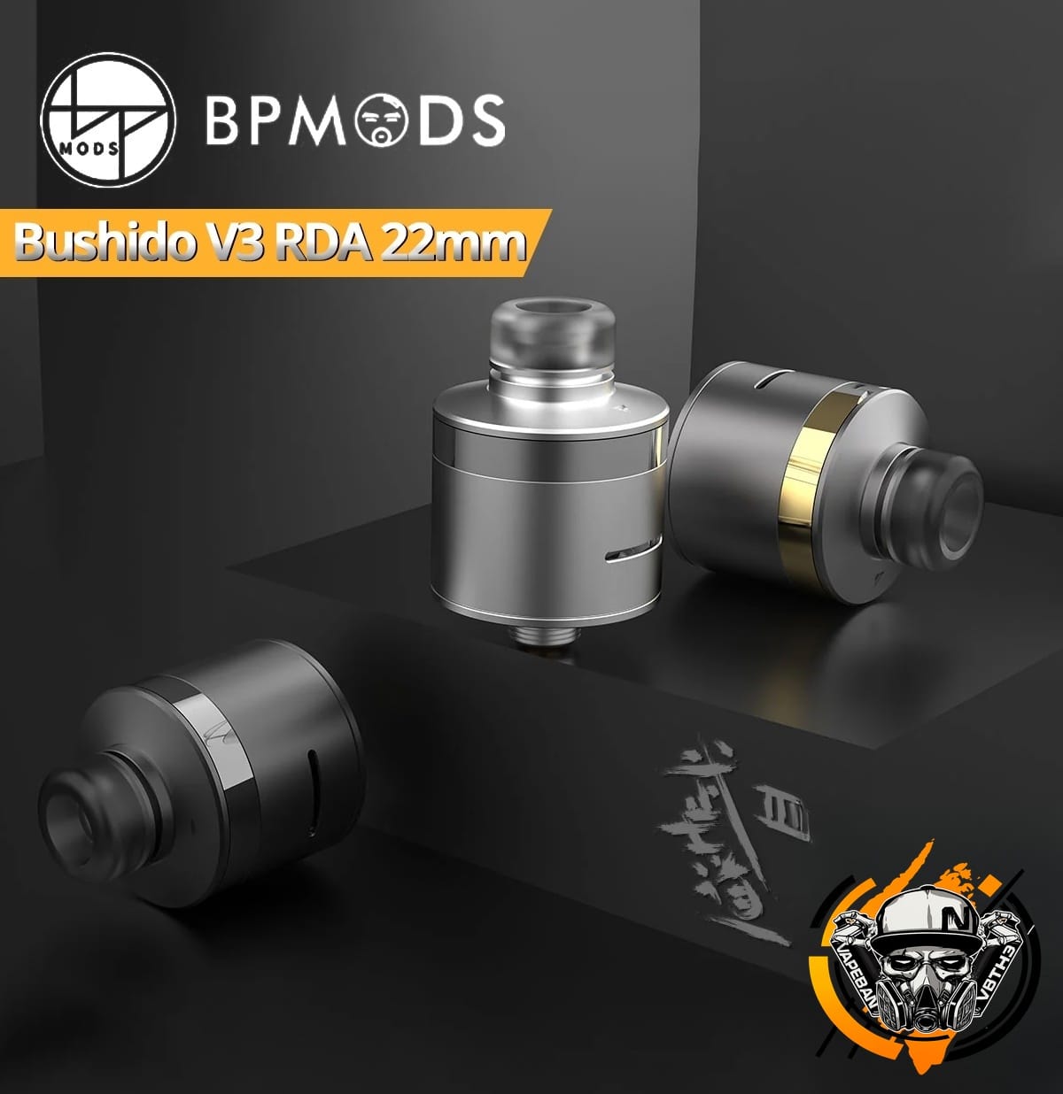 Bushido V3 RDA 22mm