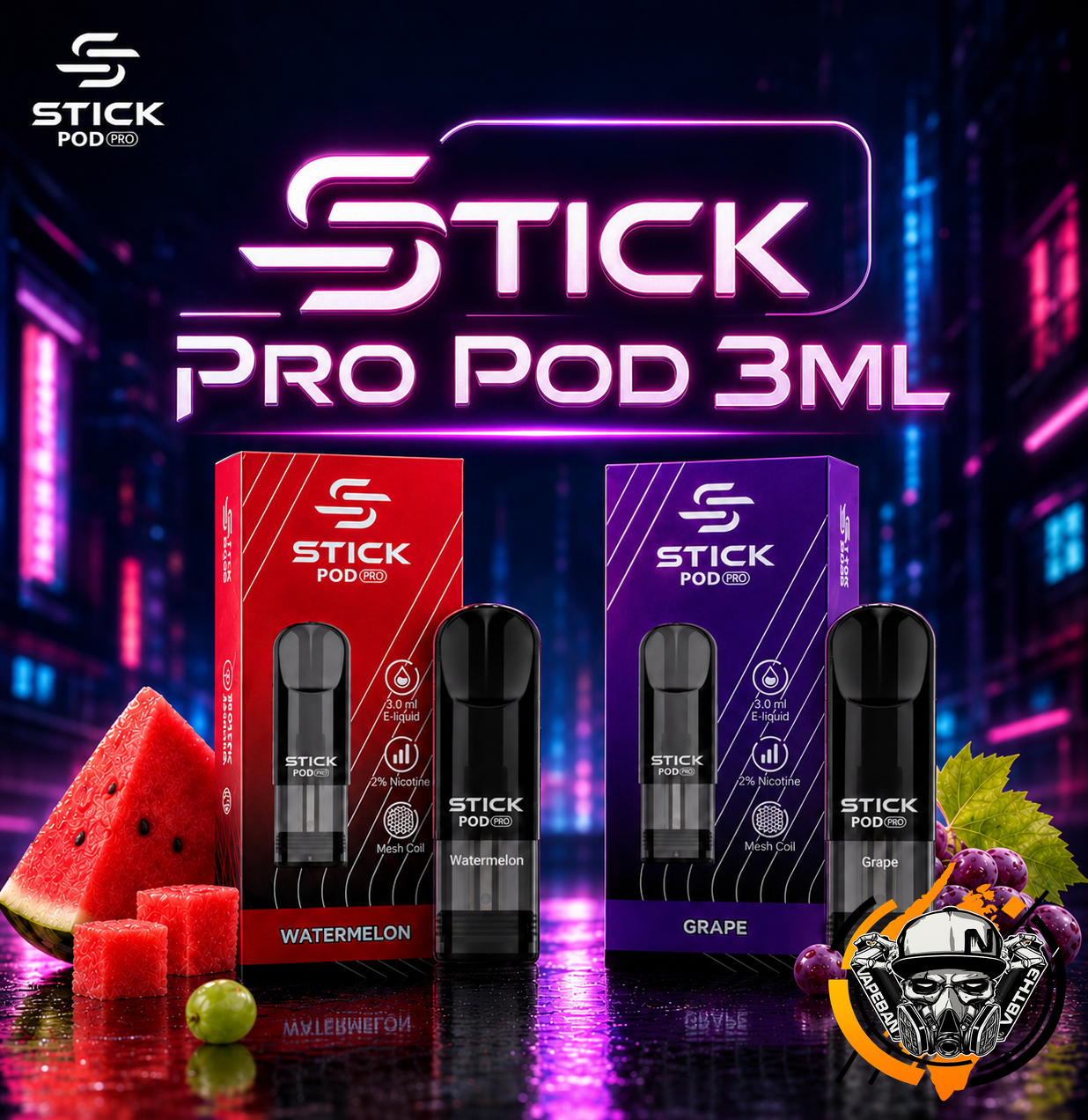 หัว Stick Pro Pod 3ML