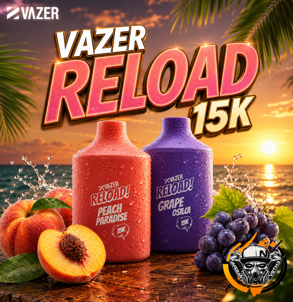หัวเปลี่ยน Vazer Reload 15K