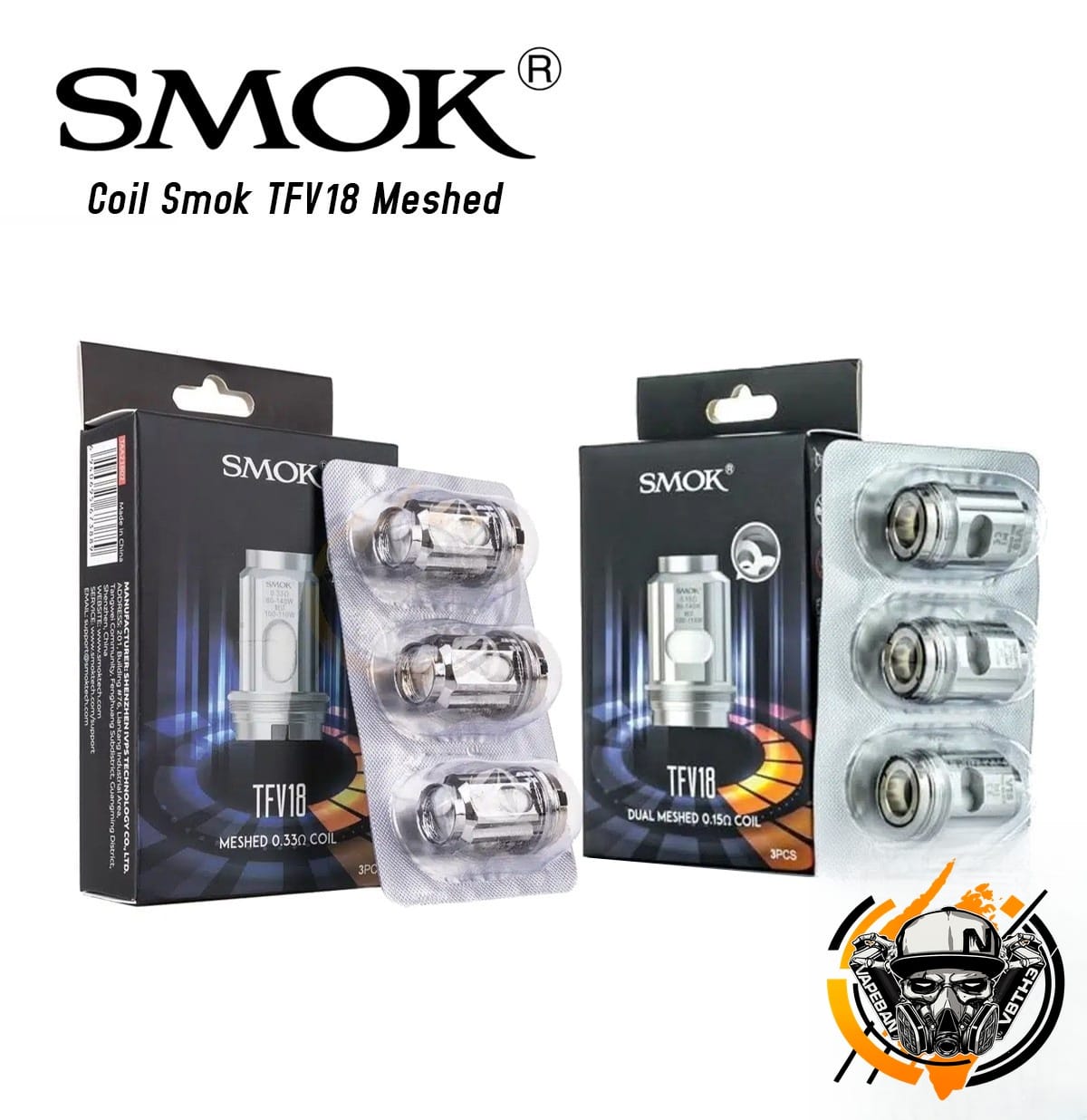 Coil Smok TFV18 Meshed