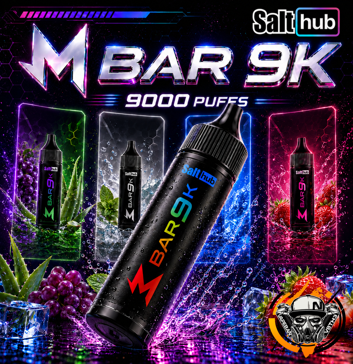 M Bar 9000 Puffs
