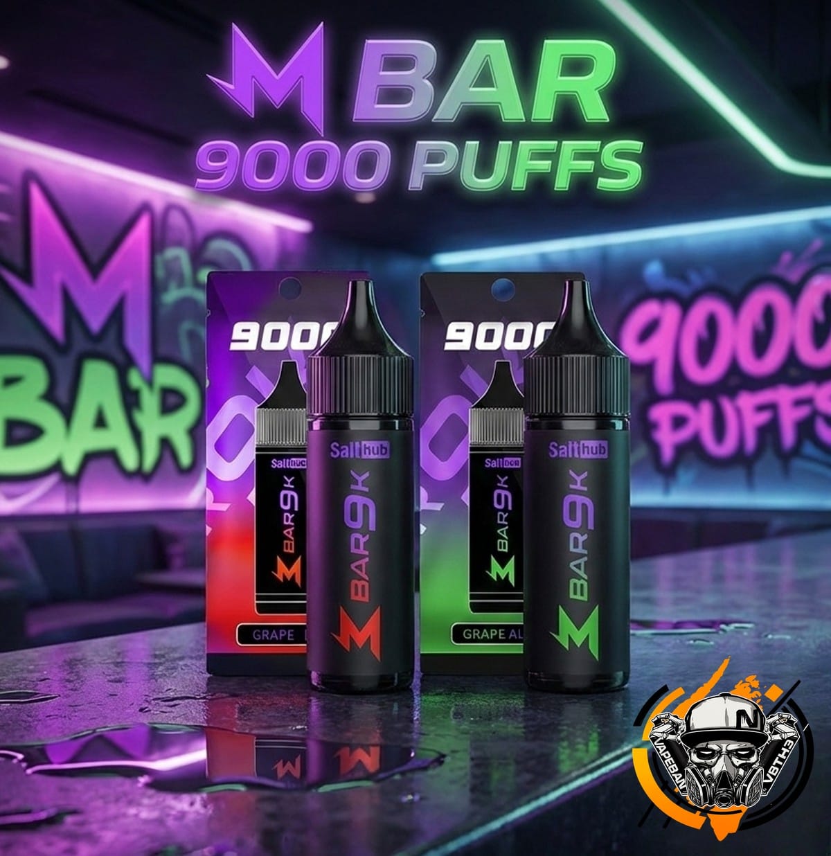 M Bar 9000 Puffs