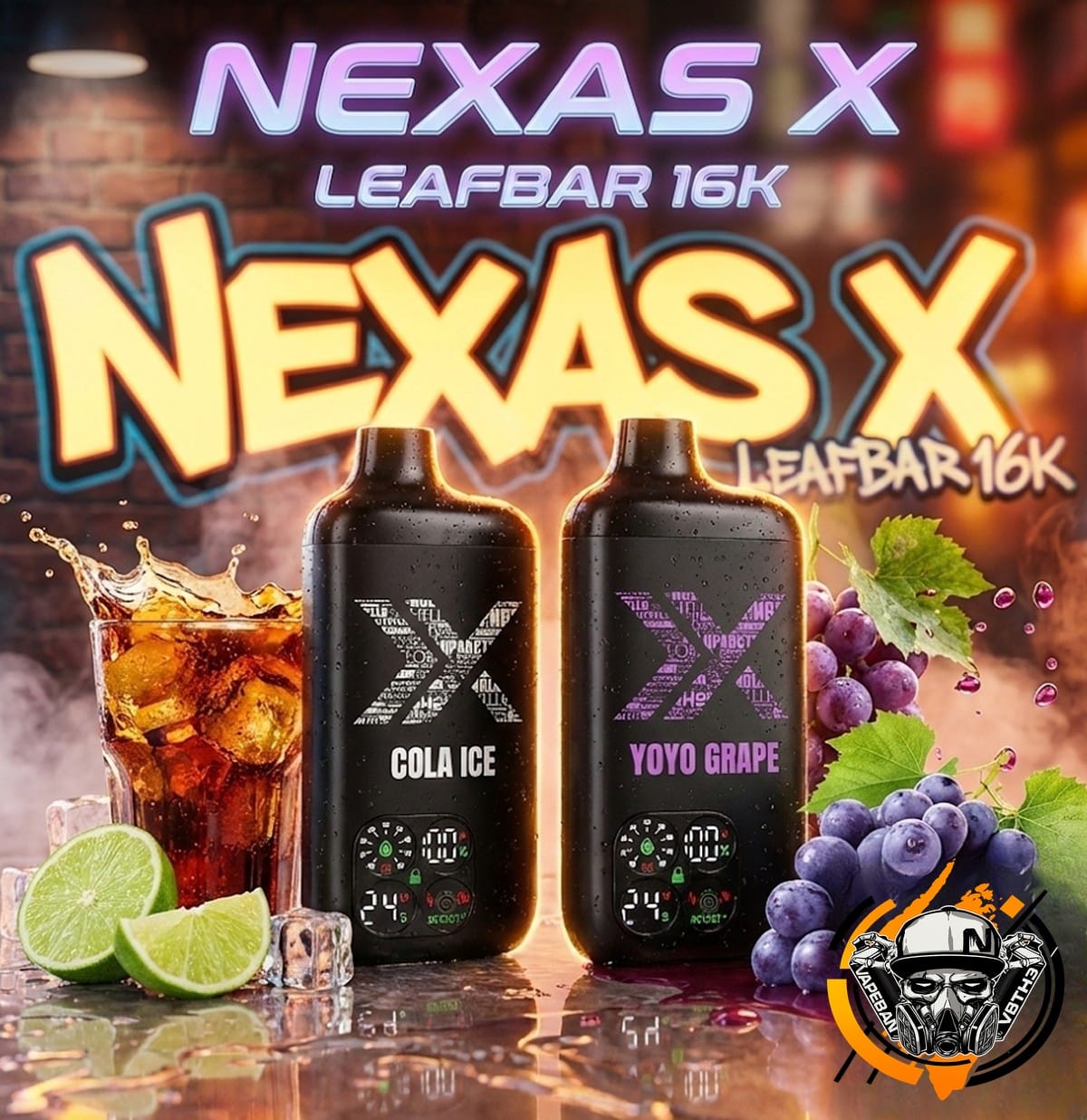 Nexas X Leafbar 16000 Puffs