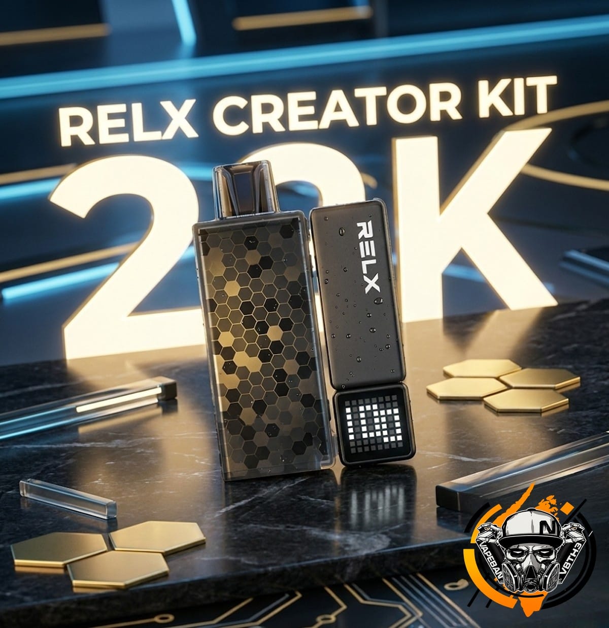 Relx Creator 22000 Puffs Kit