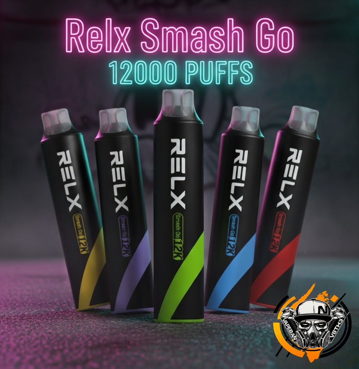 Relx Smash Go 12000 Puffs