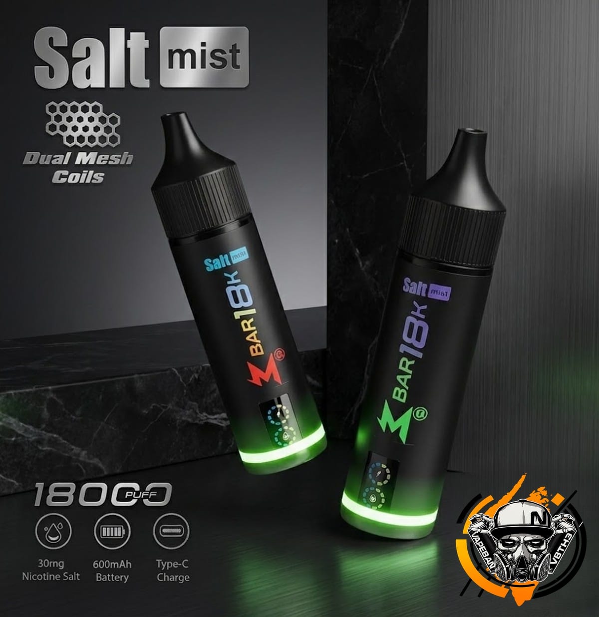 Salt Mist M Bar 18K