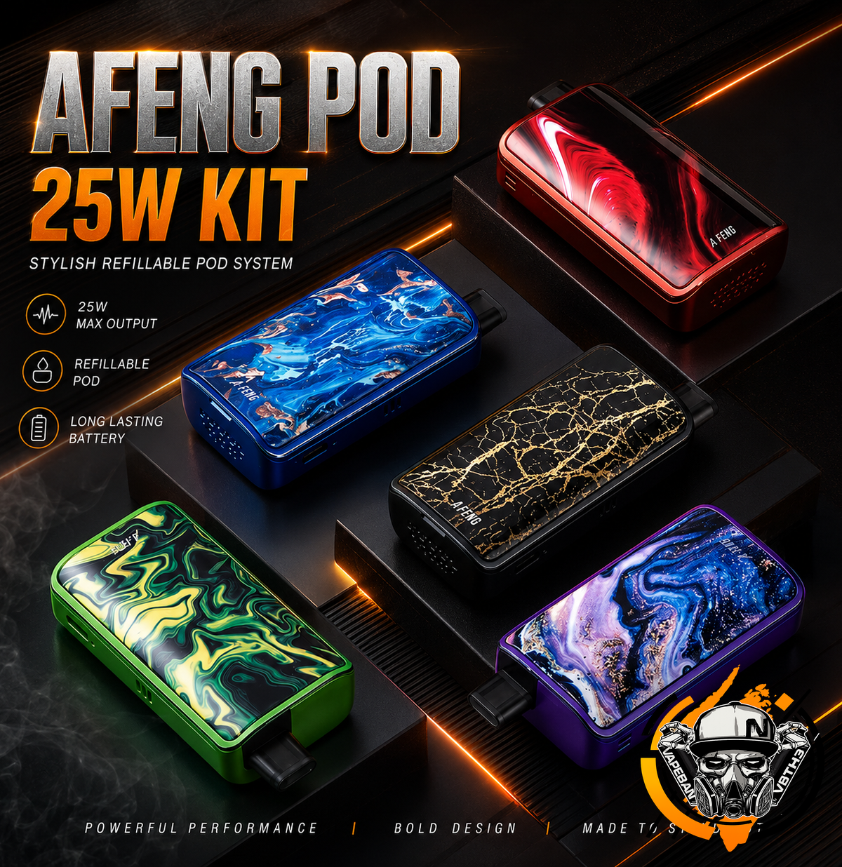 Snowwolf Afeng Pod 25W