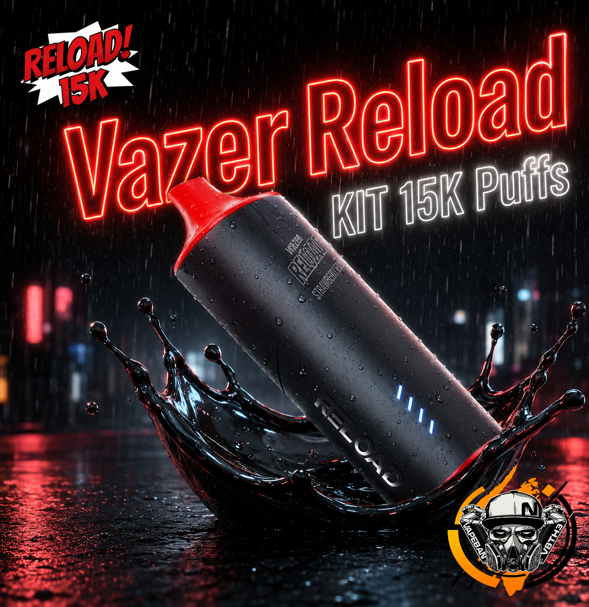Vazer Reload 15000 Kit