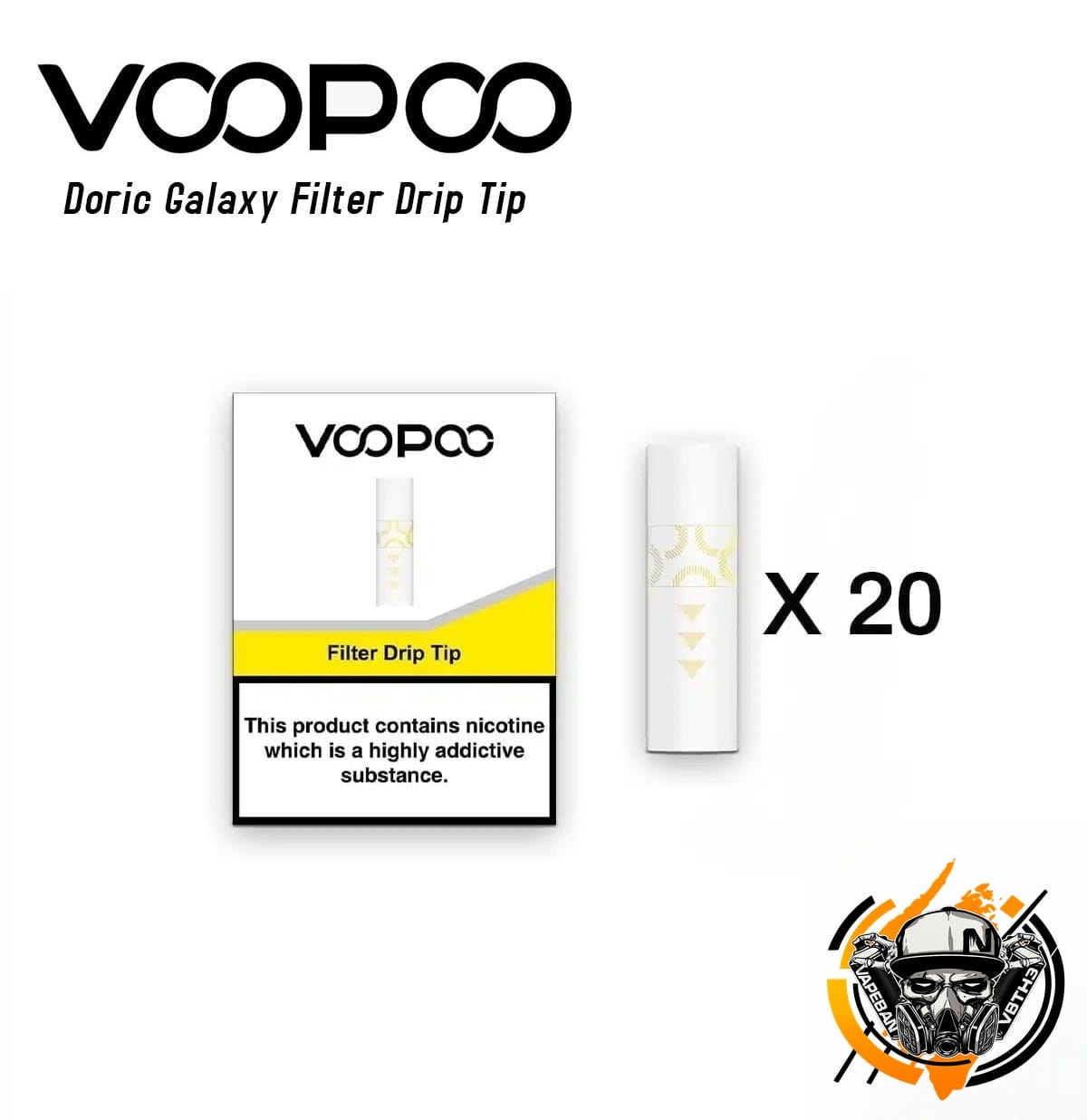 Voopoo Doric Galaxy Filter Drip Tip
