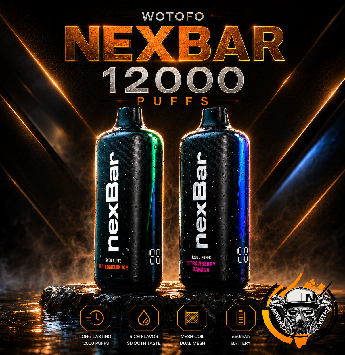 Wotofo Nexbar 12000 Puffs