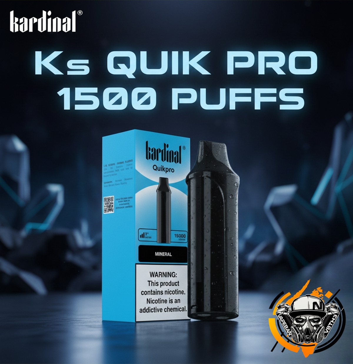 หัว Ks Quik Pro 15000 Puffs