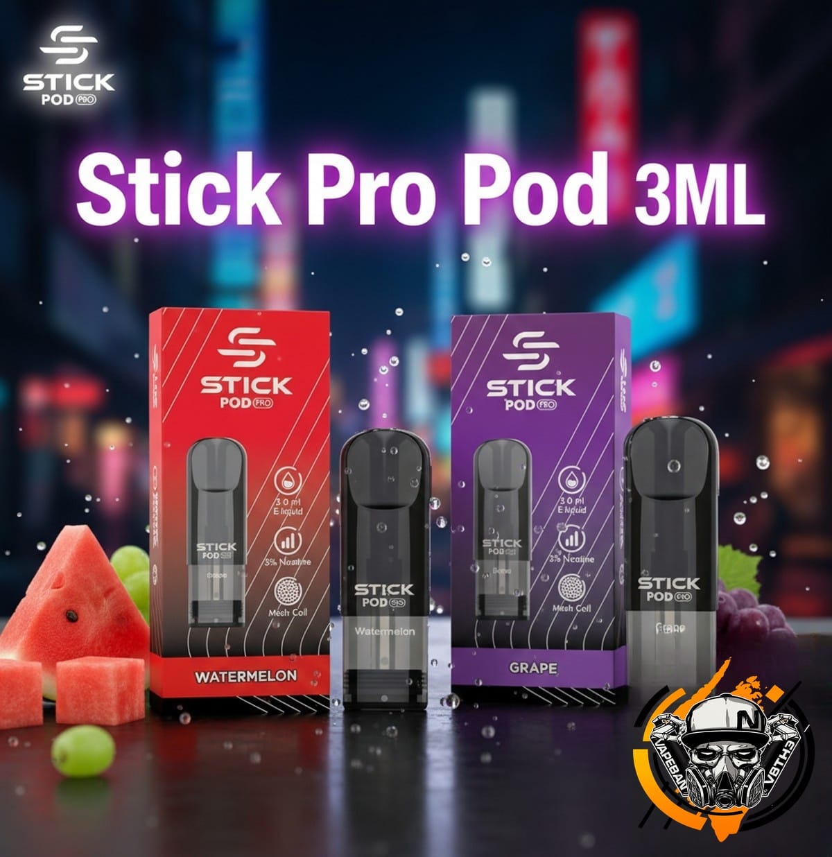 หัว Stick Pro Pod 3ML
