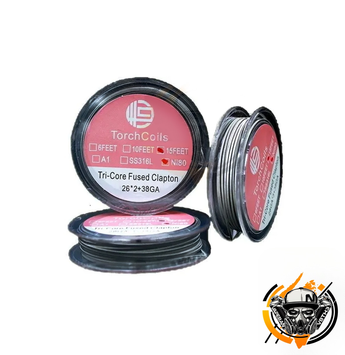 ลวด Fused Clapton Torch Coil