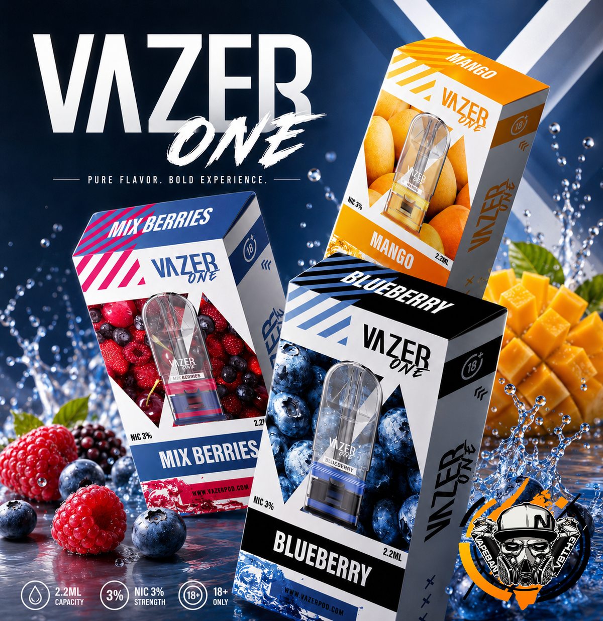 หัว Vazer One Pod