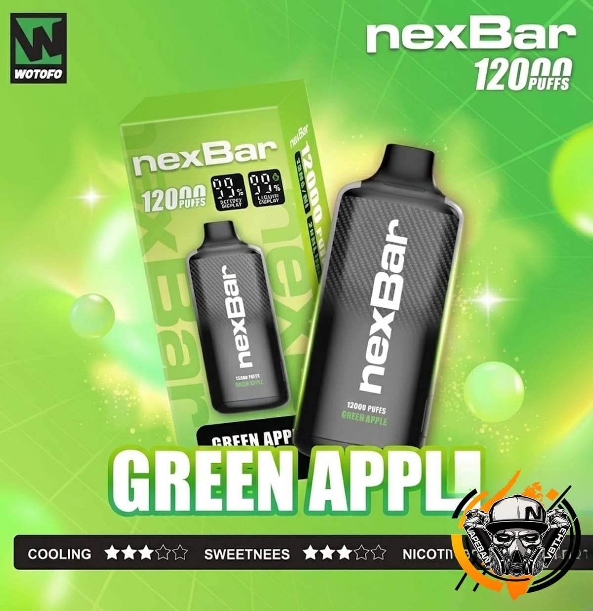 Wotofo Nexbar 12000 Puffs