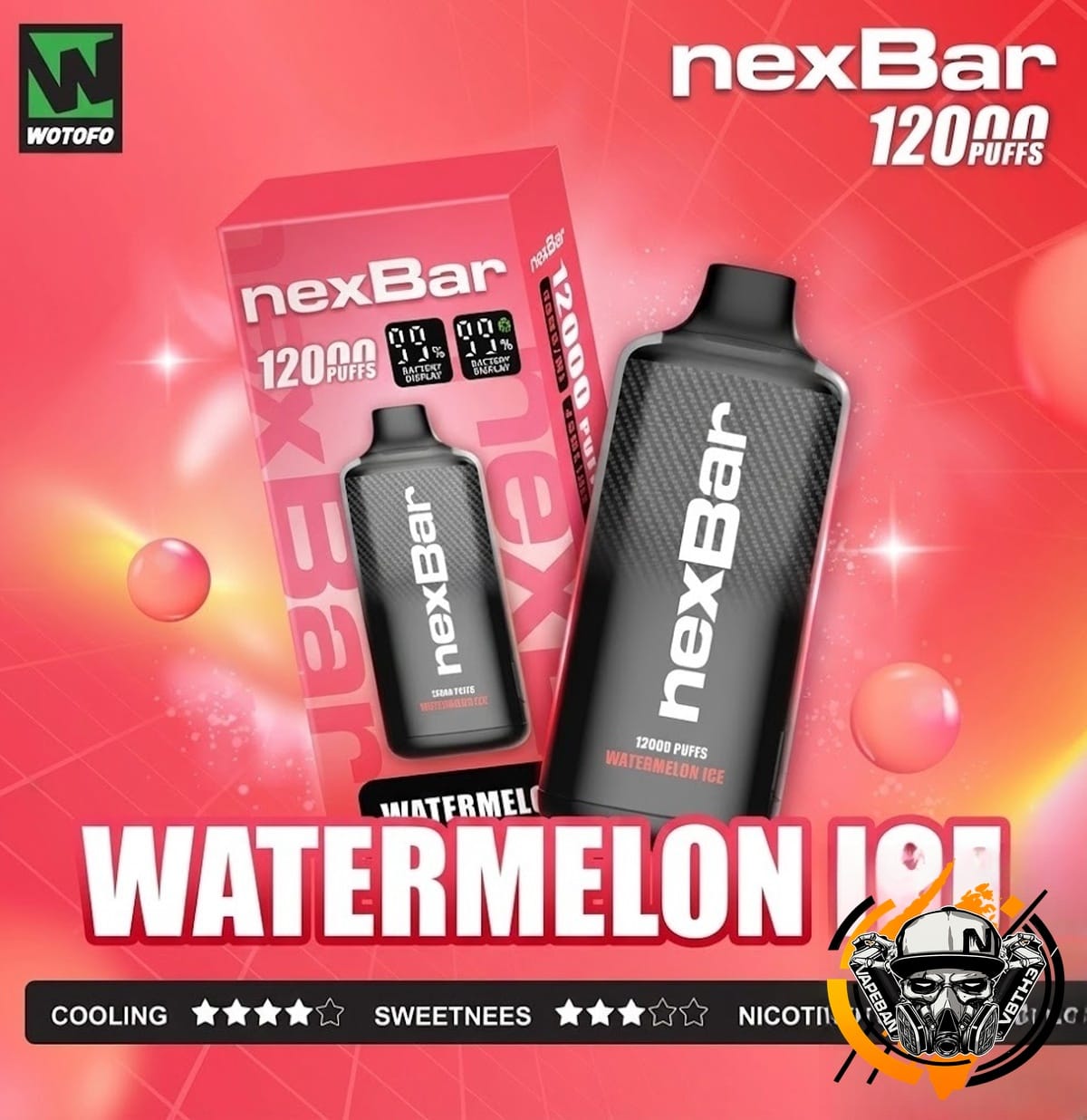 Wotofo Nexbar 12000 Puffs
