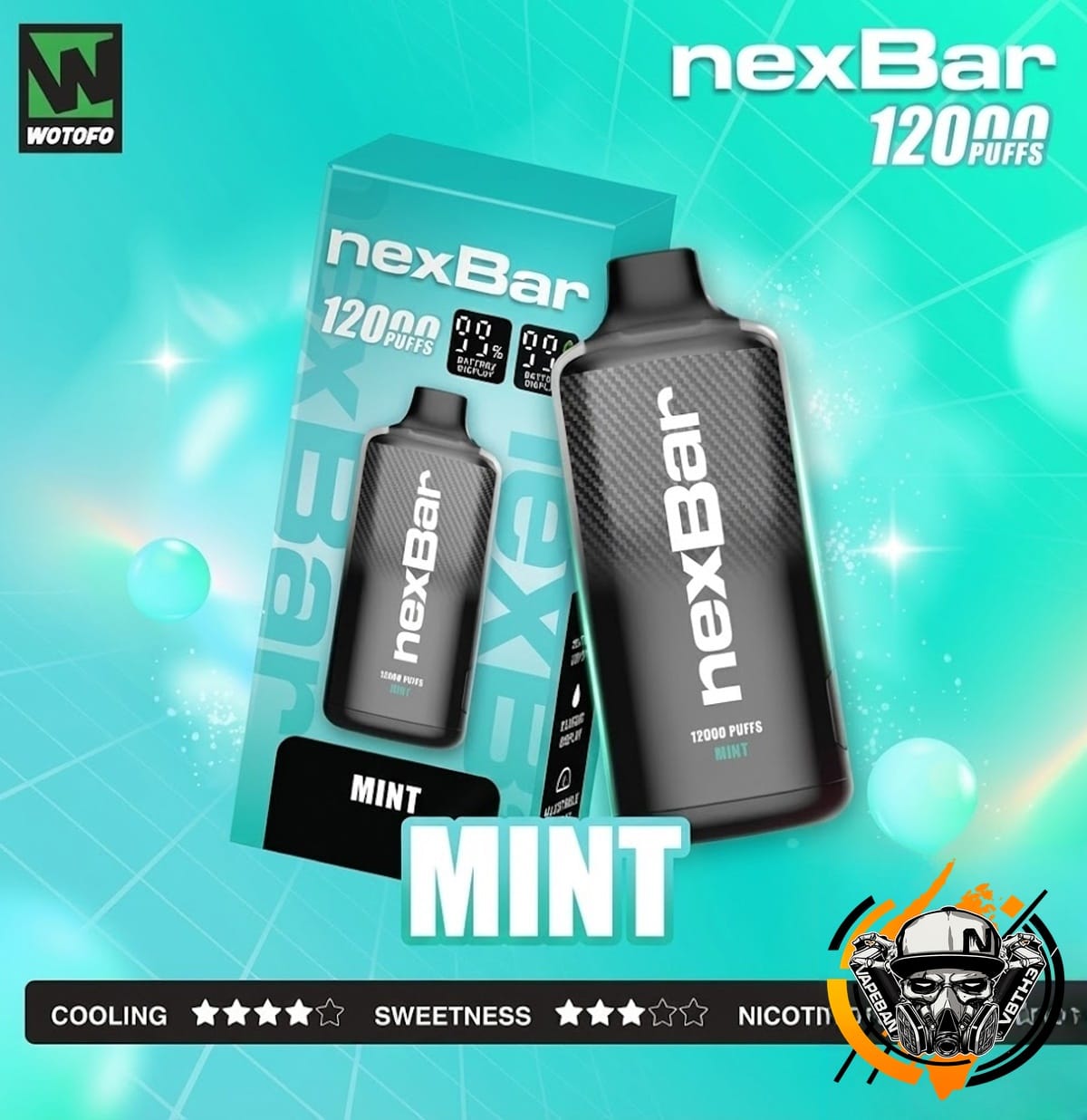 Wotofo Nexbar 12000 Puffs
