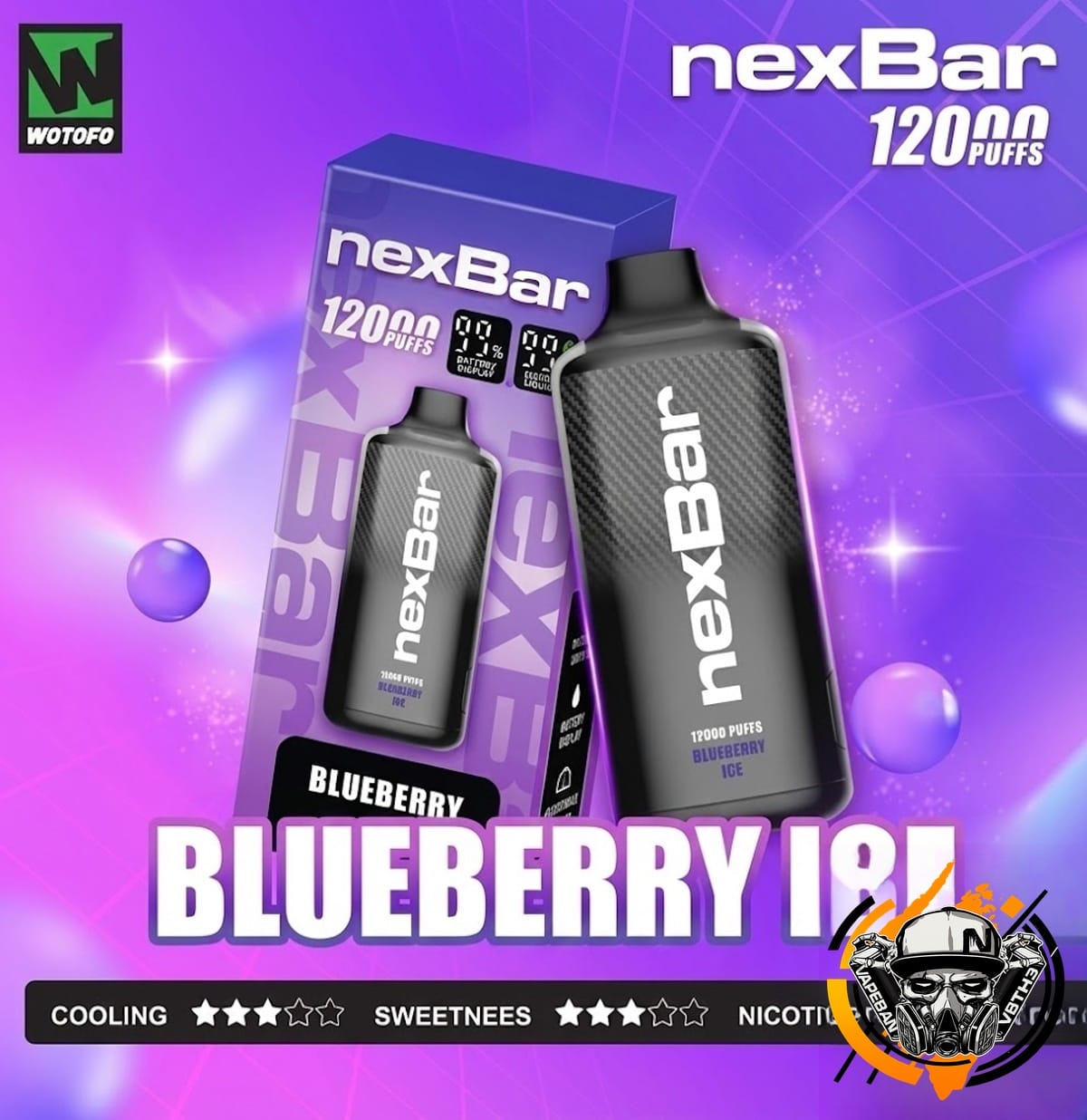 Wotofo Nexbar 12000 Puffs