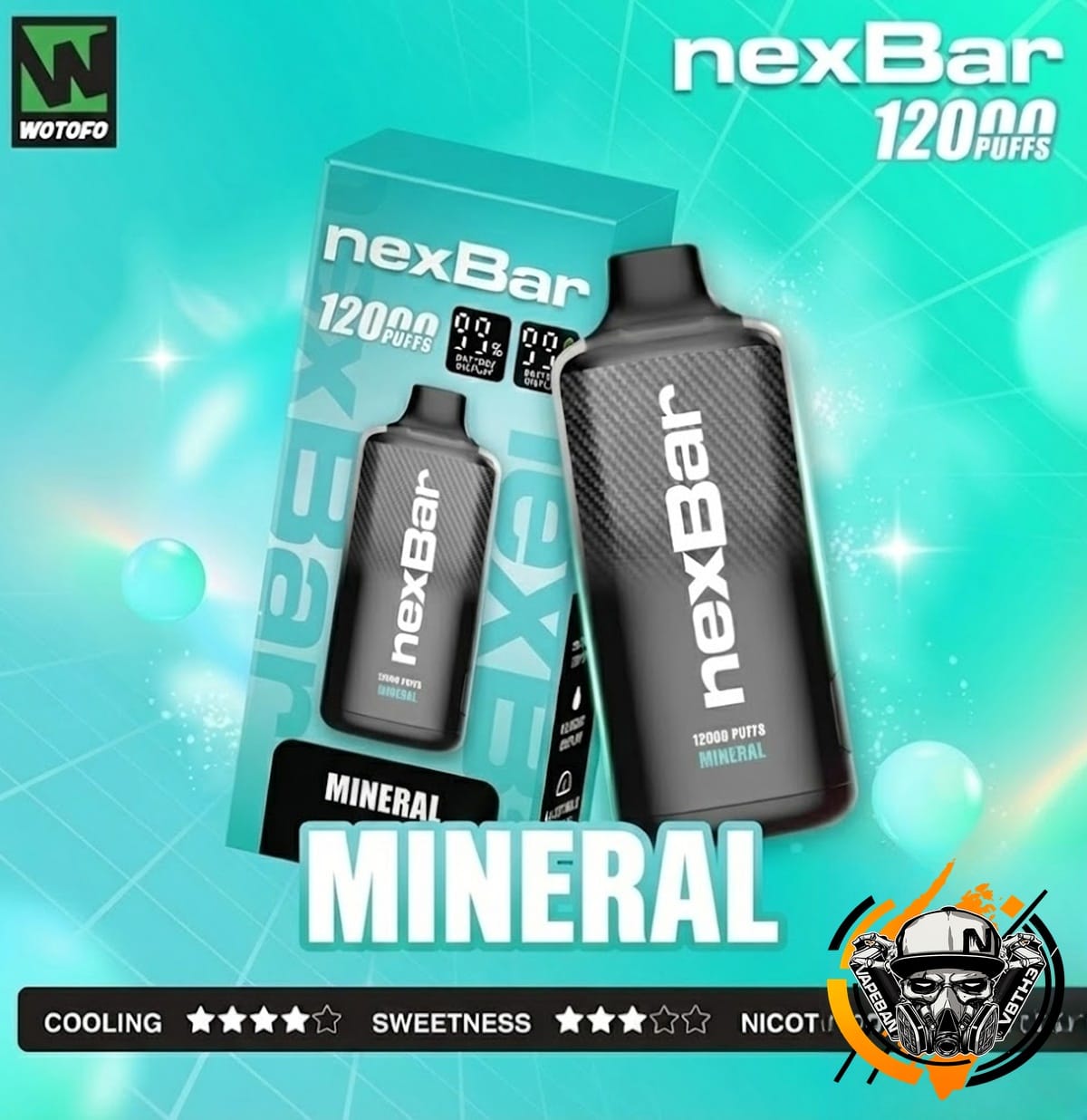 Wotofo Nexbar 12000 Puffs