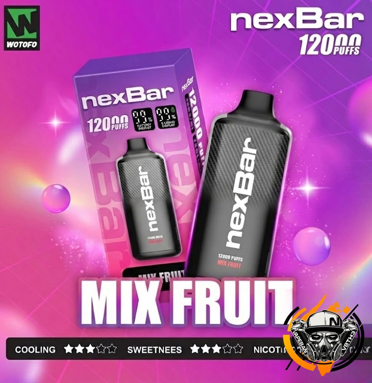 Wotofo Nexbar 12000 Puffs