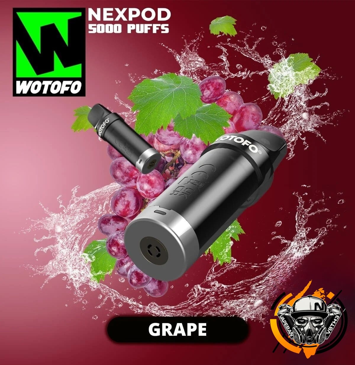 หัว Nexpod 5000 Puffs