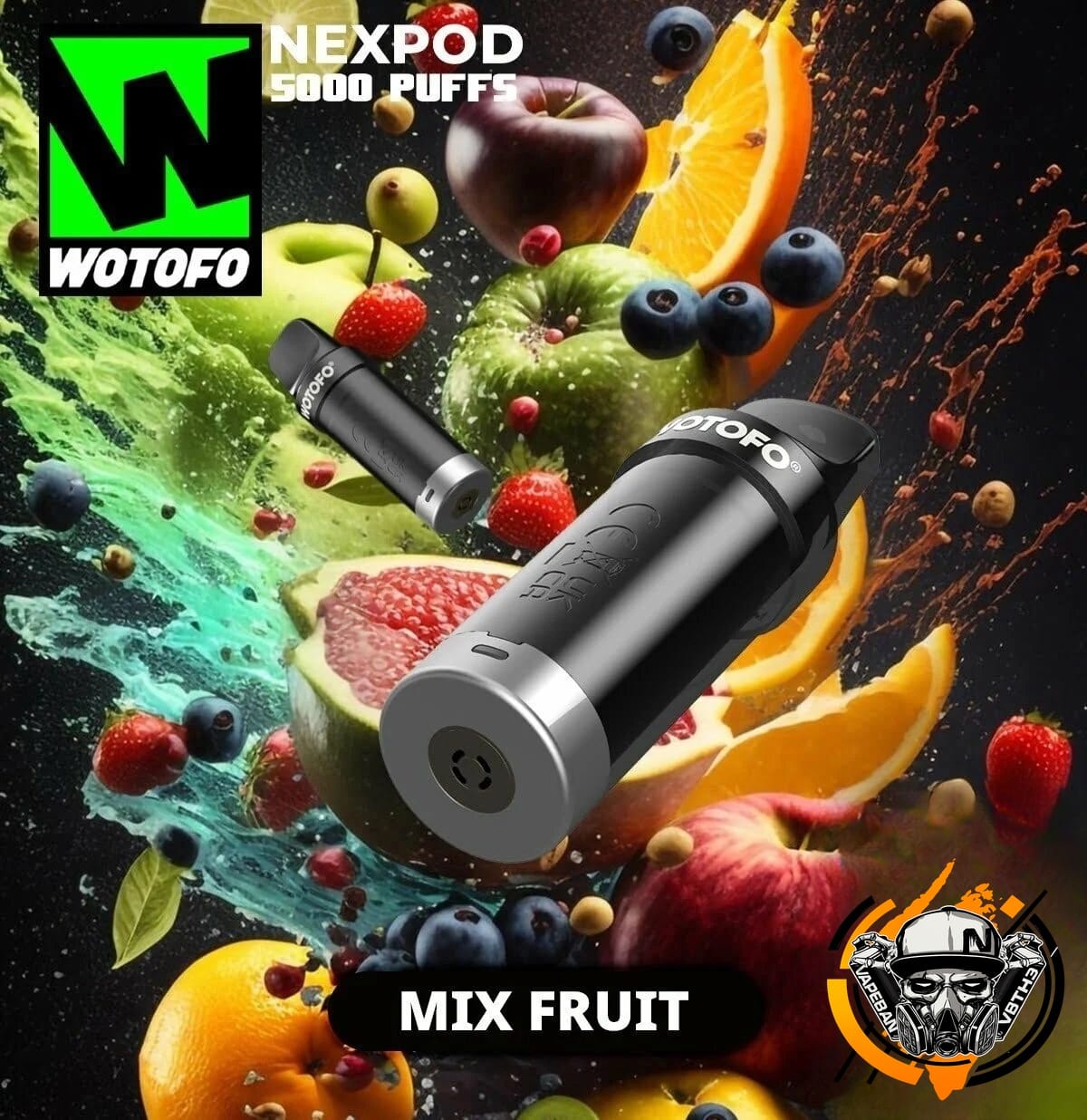 หัว Nexpod 5000 Puffs
