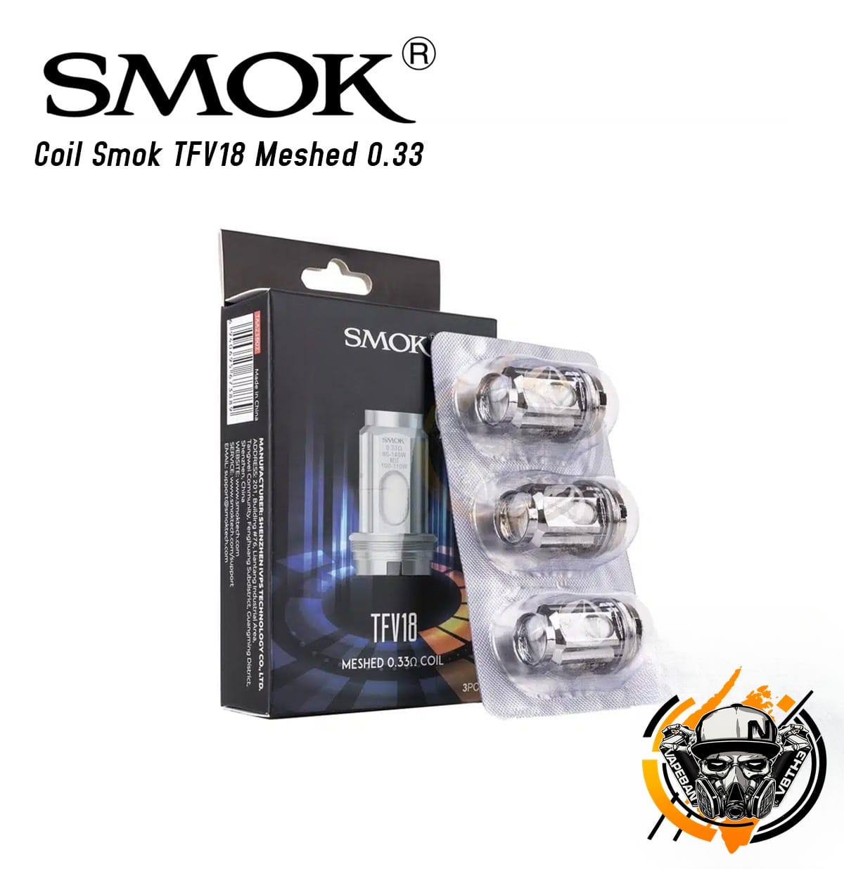 Coil Smok TFV18 Meshed
