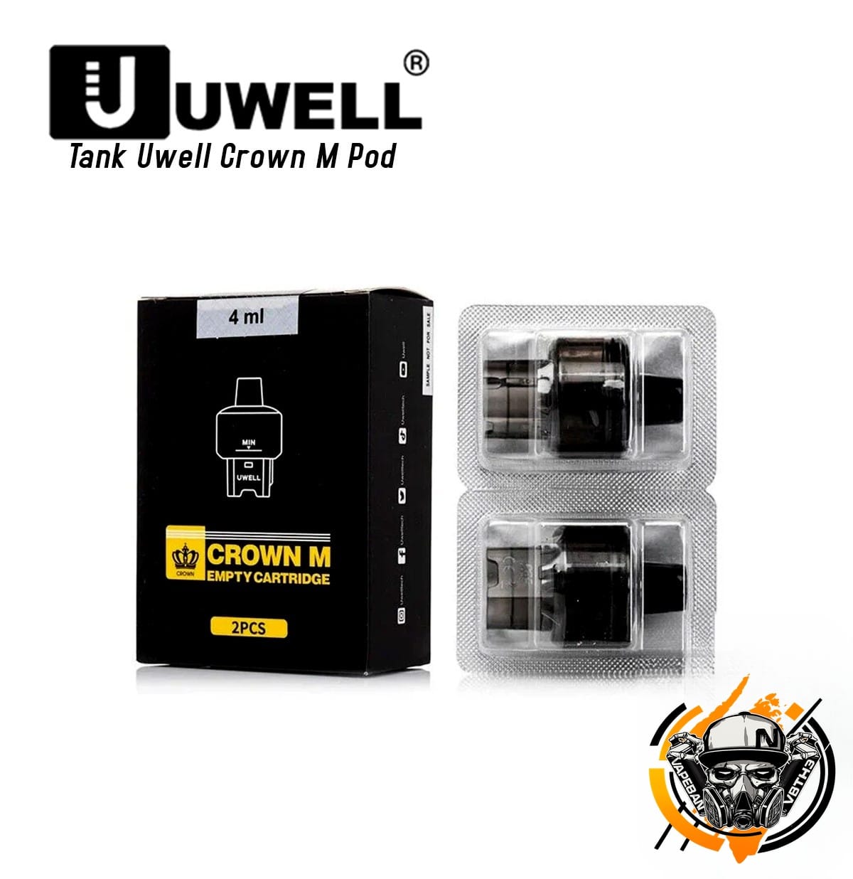แท็งค์เปล่า Uwell Crown M Pod