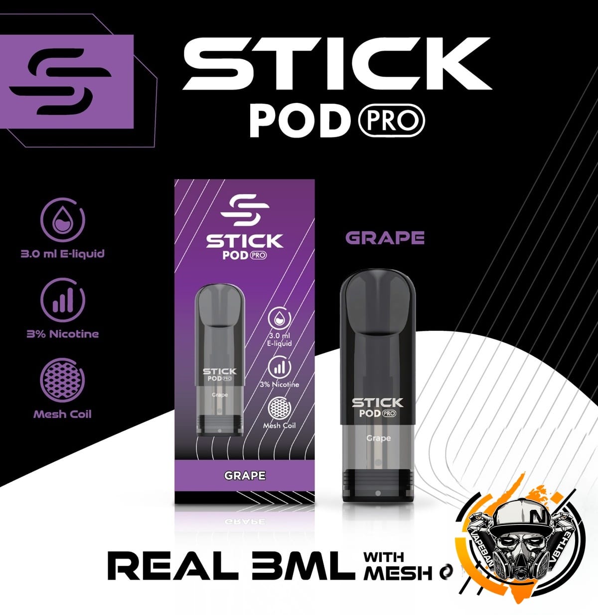 หัว Stick Pro Pod 3ML