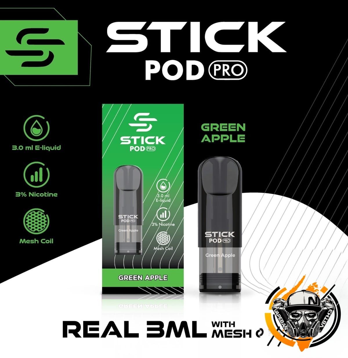 หัว Stick Pro Pod 3ML
