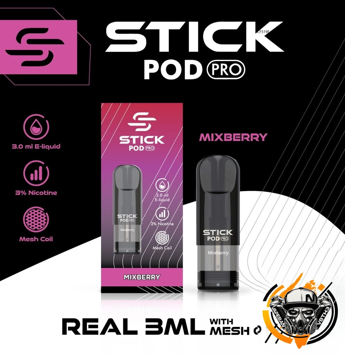หัว Stick Pro Pod 3ML