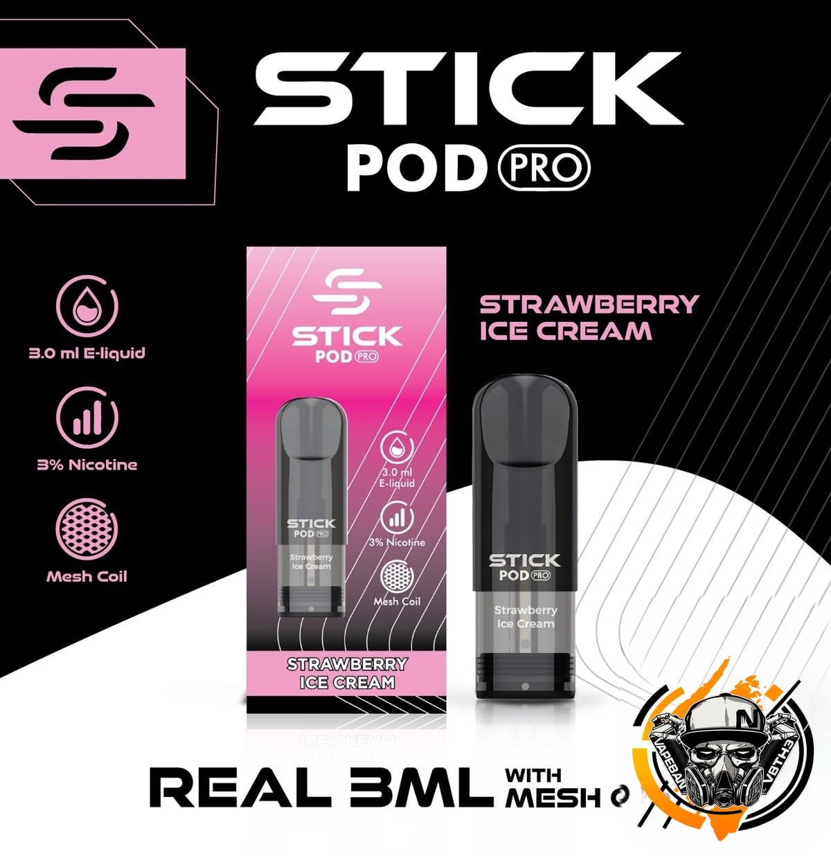 หัว Stick Pro Pod 3ML
