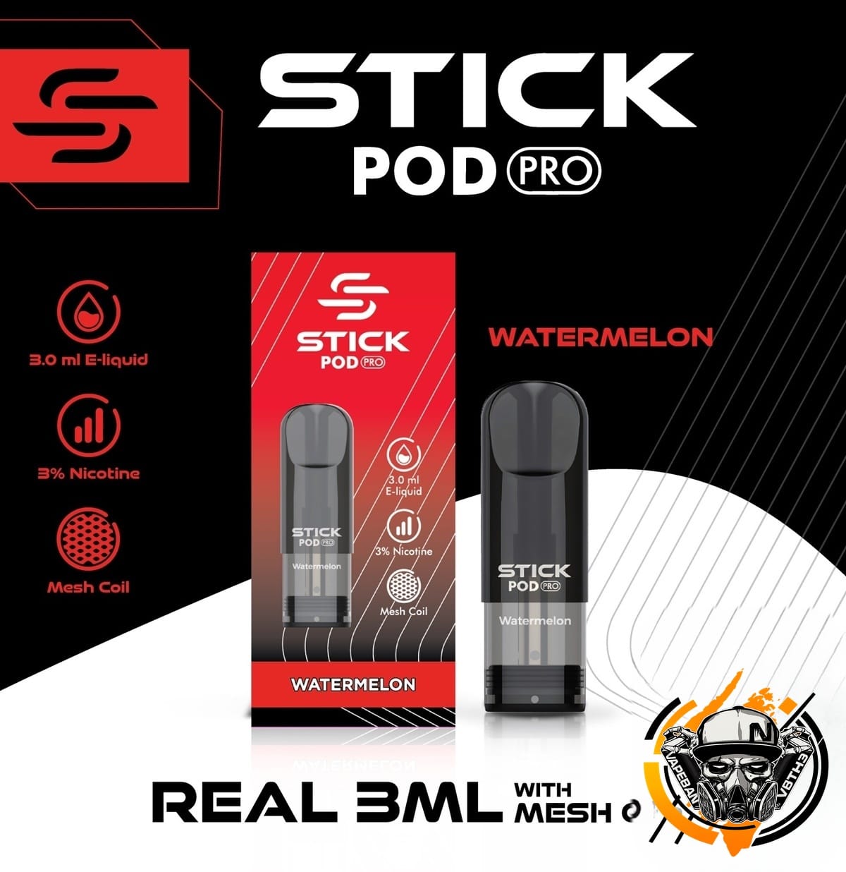 หัว Stick Pro Pod 3ML