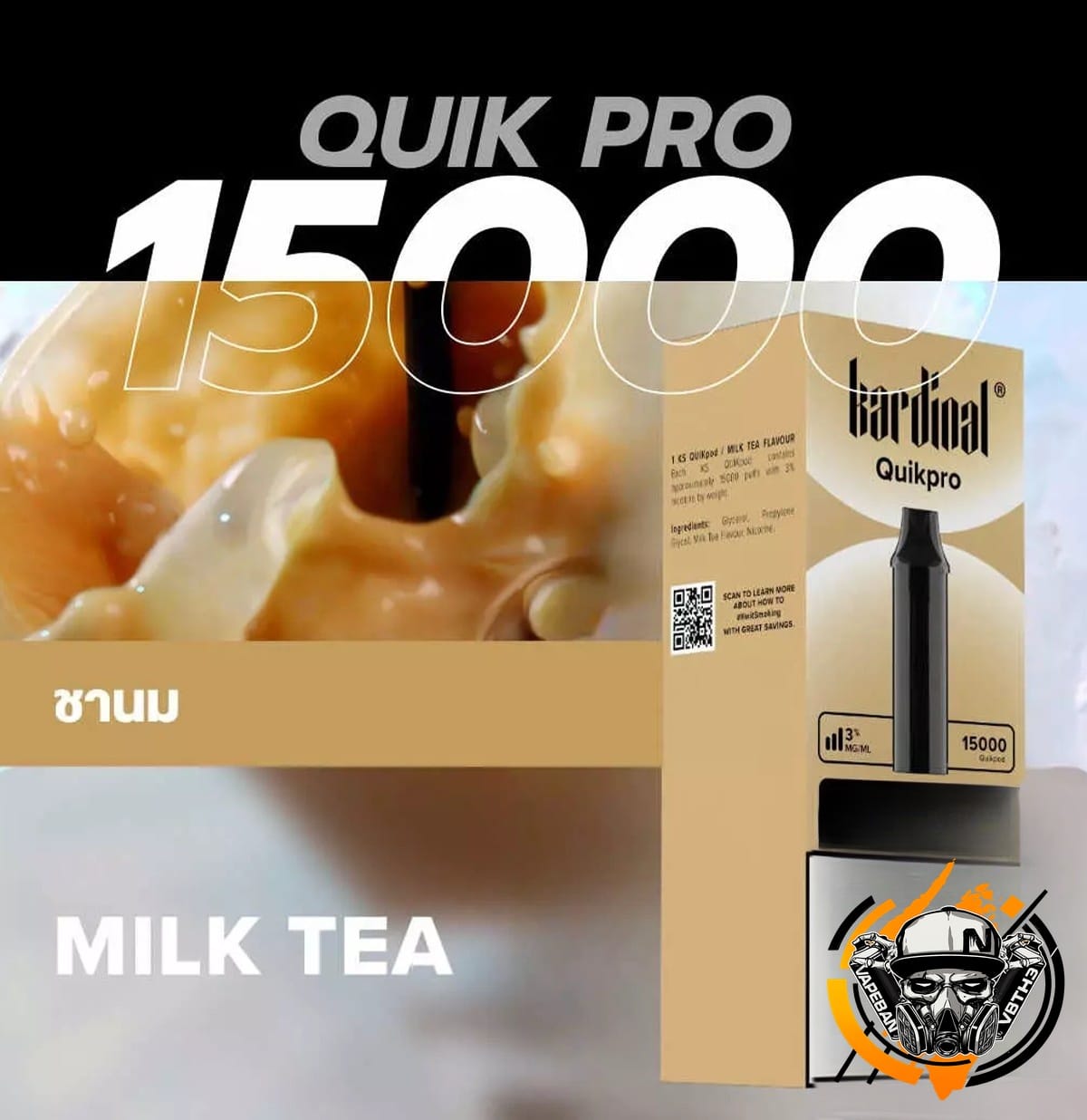 หัว Ks Quik Pro 15000 Puffs