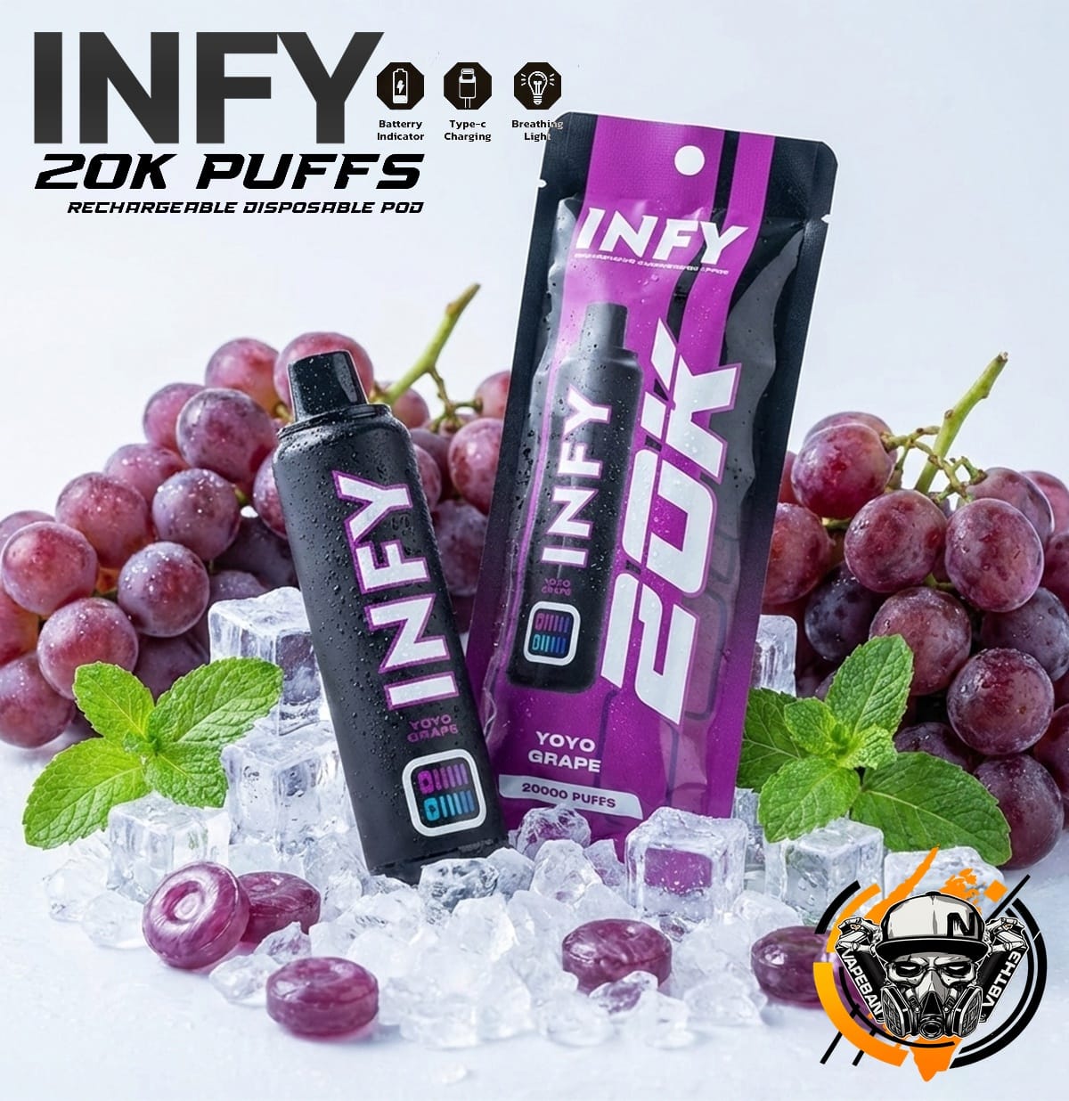 INFY 20000 PUFFS