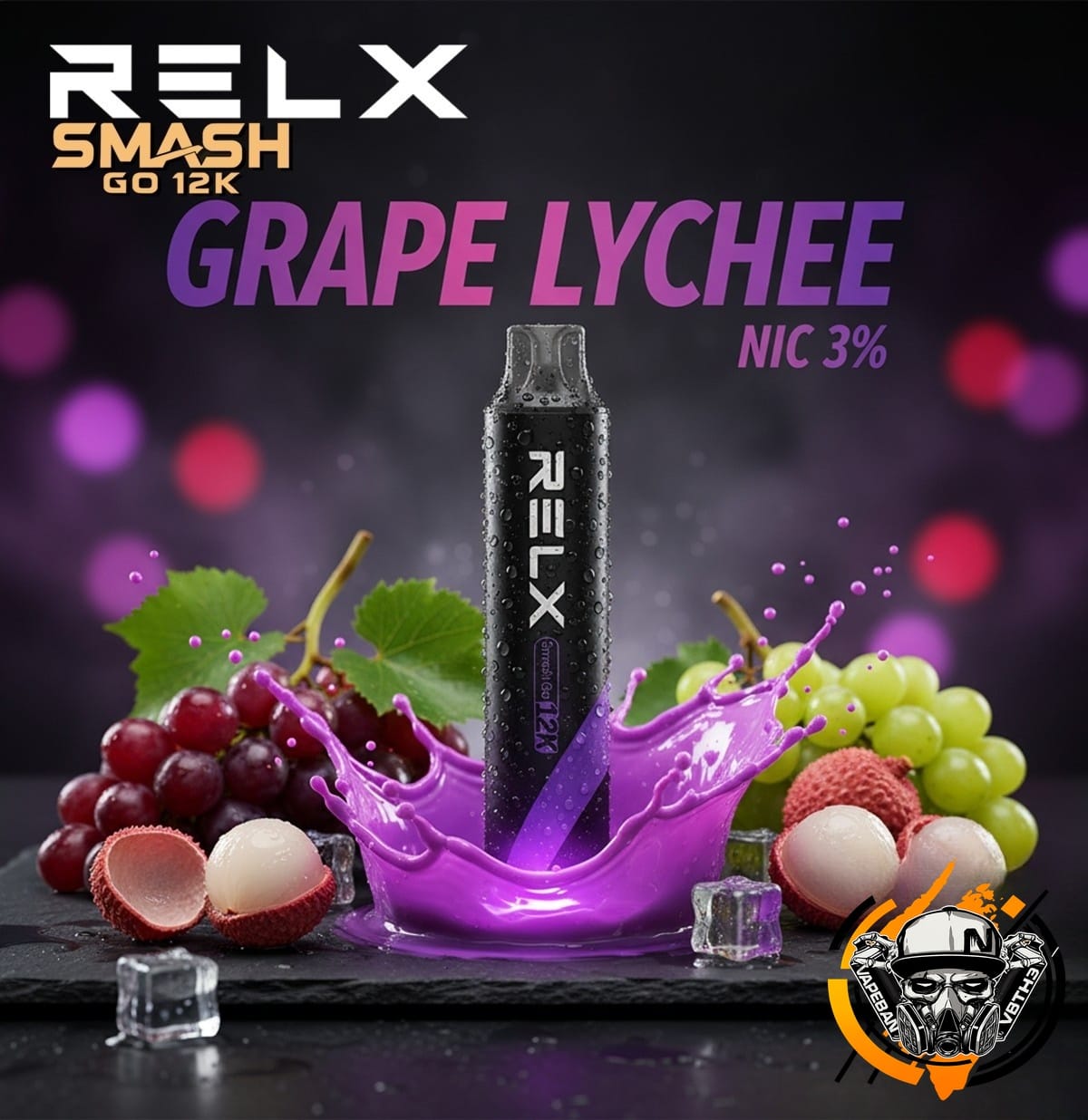 Relx Smash Go 12000 Puffs