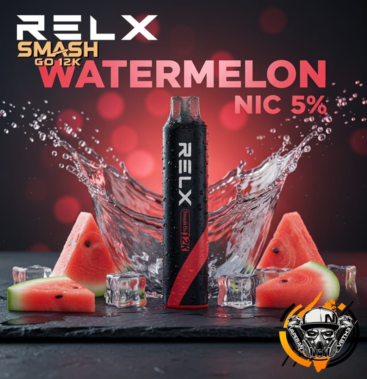 Relx Smash Go 12000 Puffs