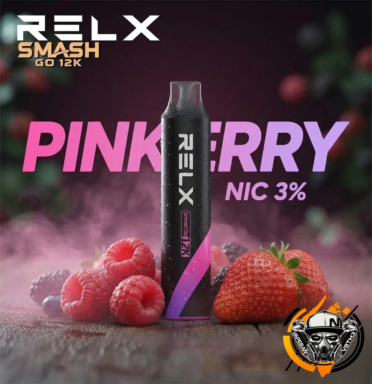 Relx Smash Go 12000 Puffs