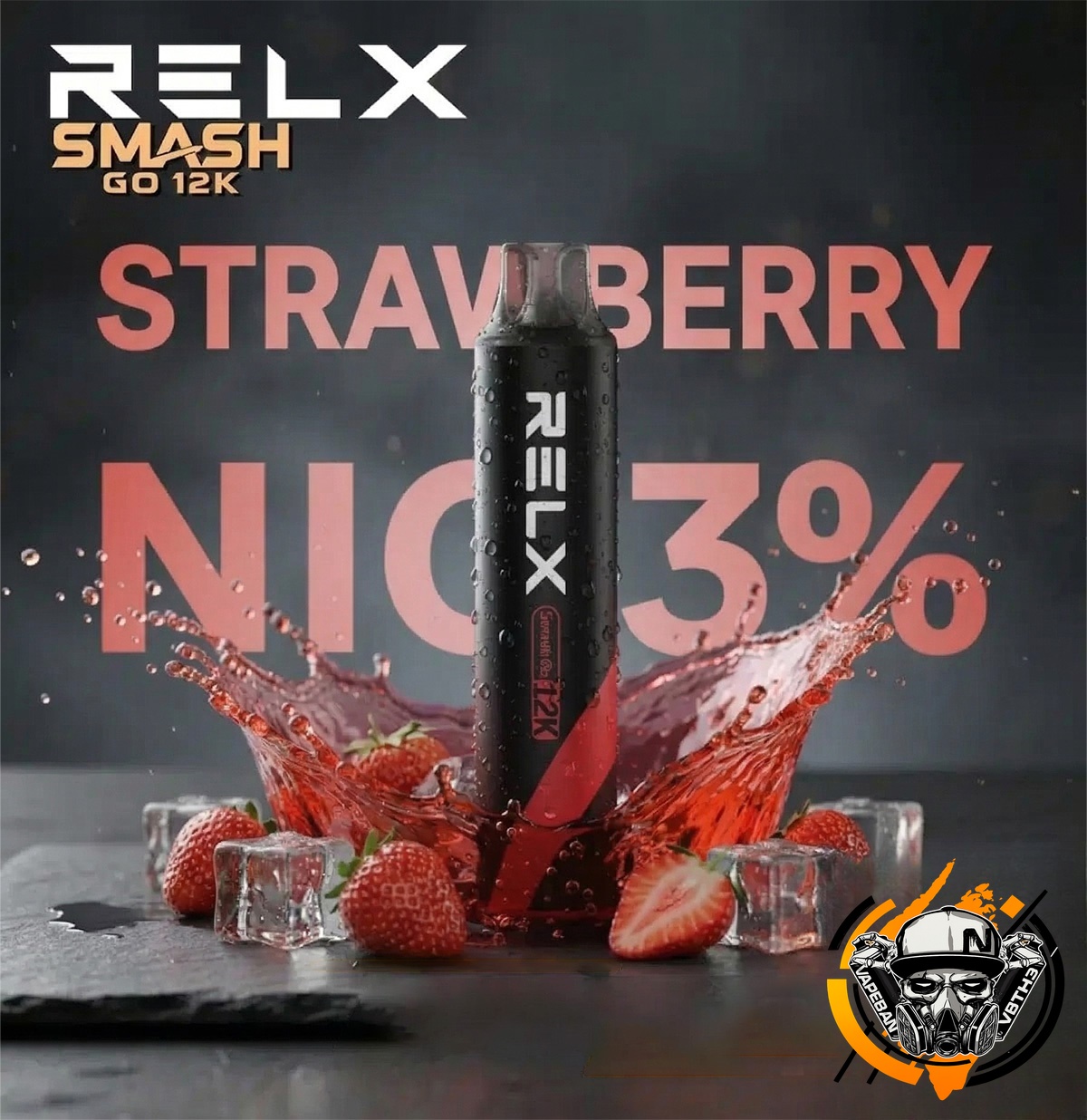 Relx Smash Go 12000 Puffs