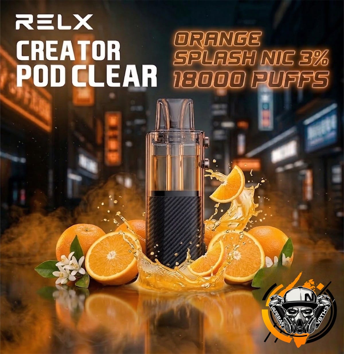 หัว Relx Creator Pod Clear 18K