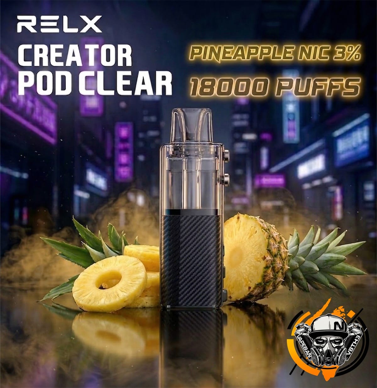 หัว Relx Creator Pod Clear 18K