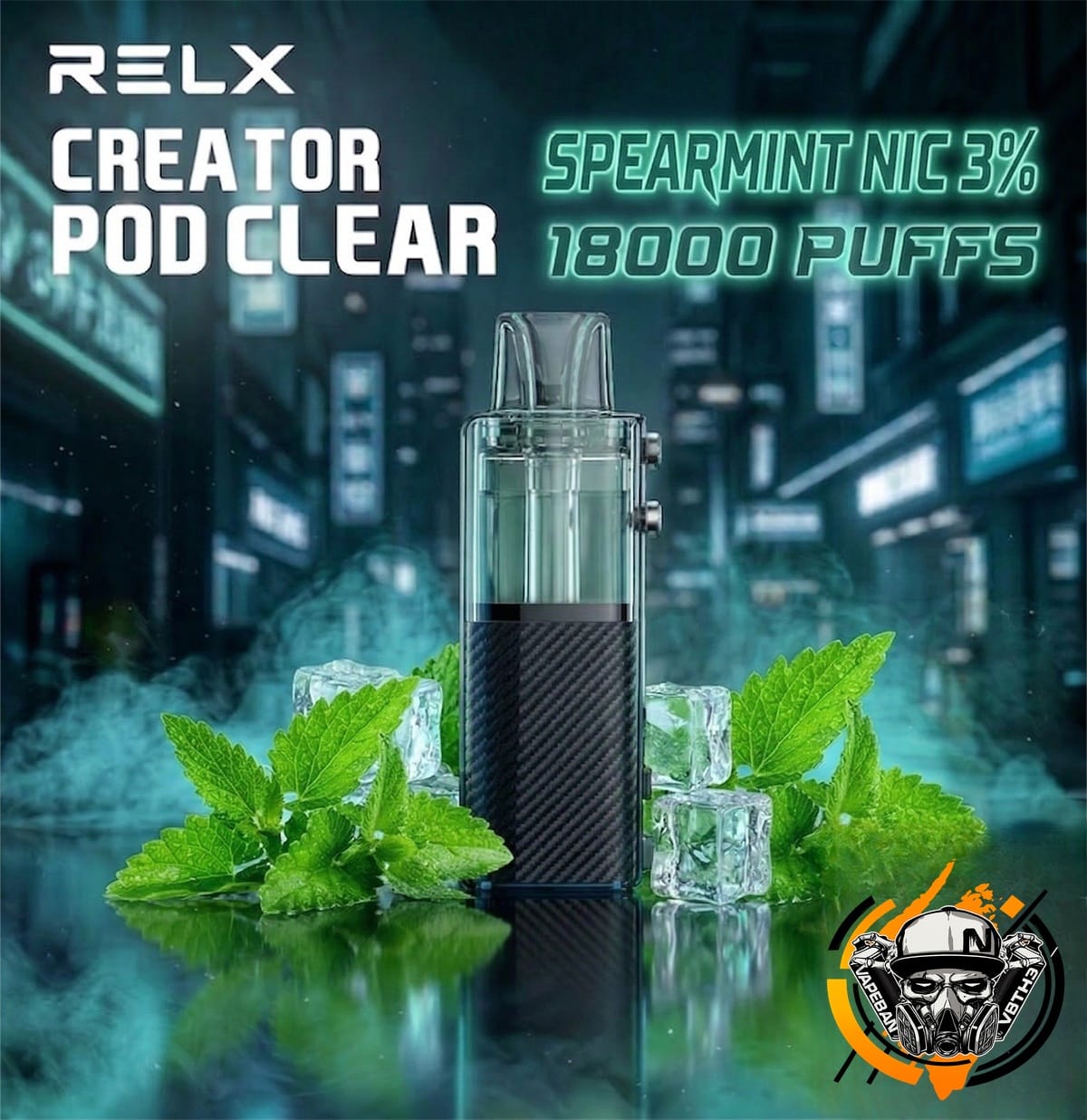 หัว Relx Creator Pod Clear 18K