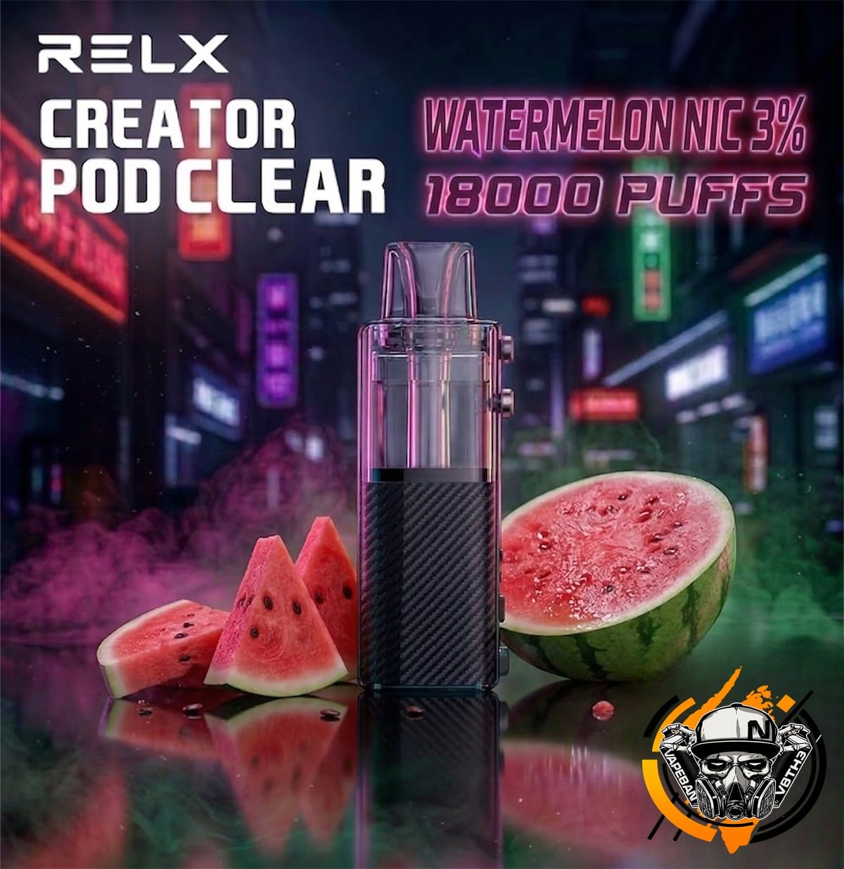 หัว Relx Creator Pod Clear 18K