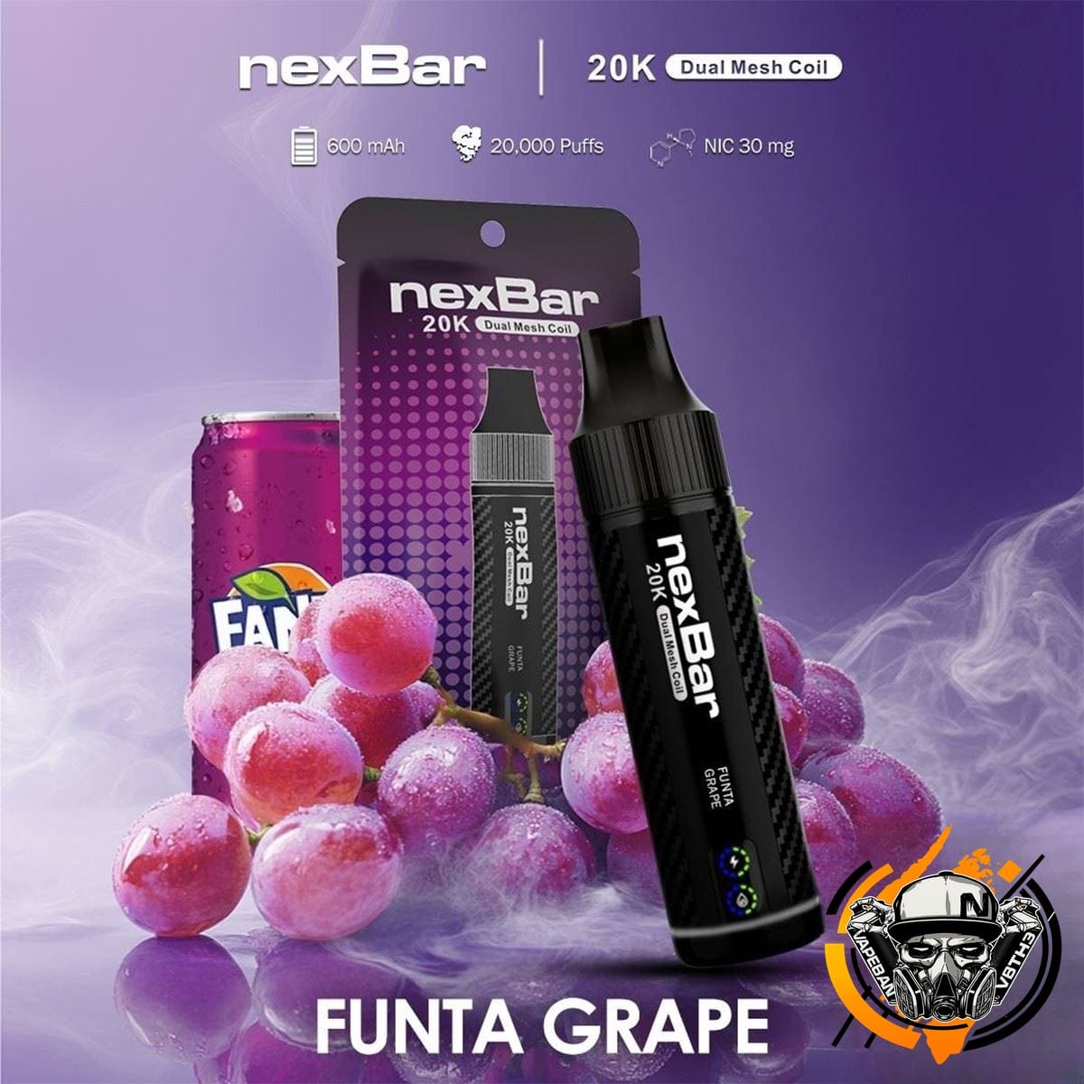 NEX BAR 20000 PUFFS