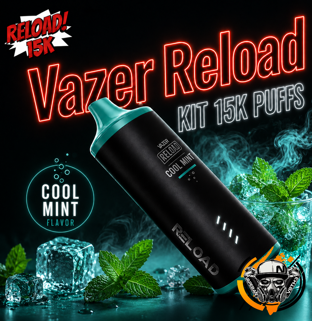 Vazer Reload 15000 Kit