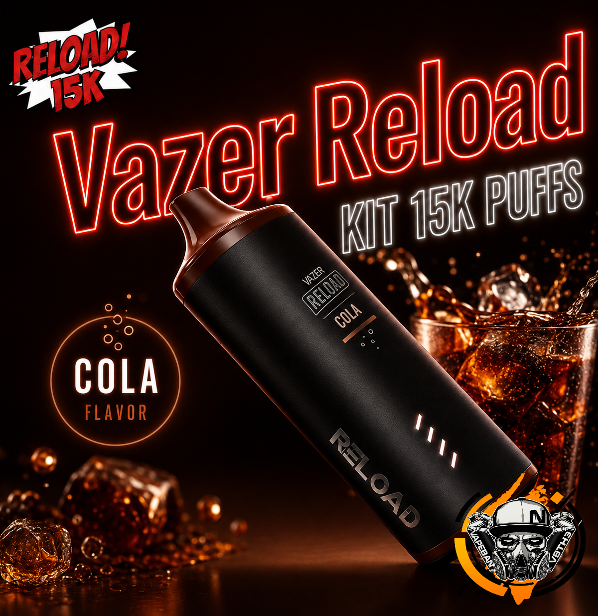Vazer Reload 15000 Kit